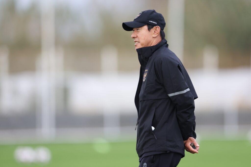 Pelatih Timnas Indonesia Shin Tae-yong. Foto:PSSI