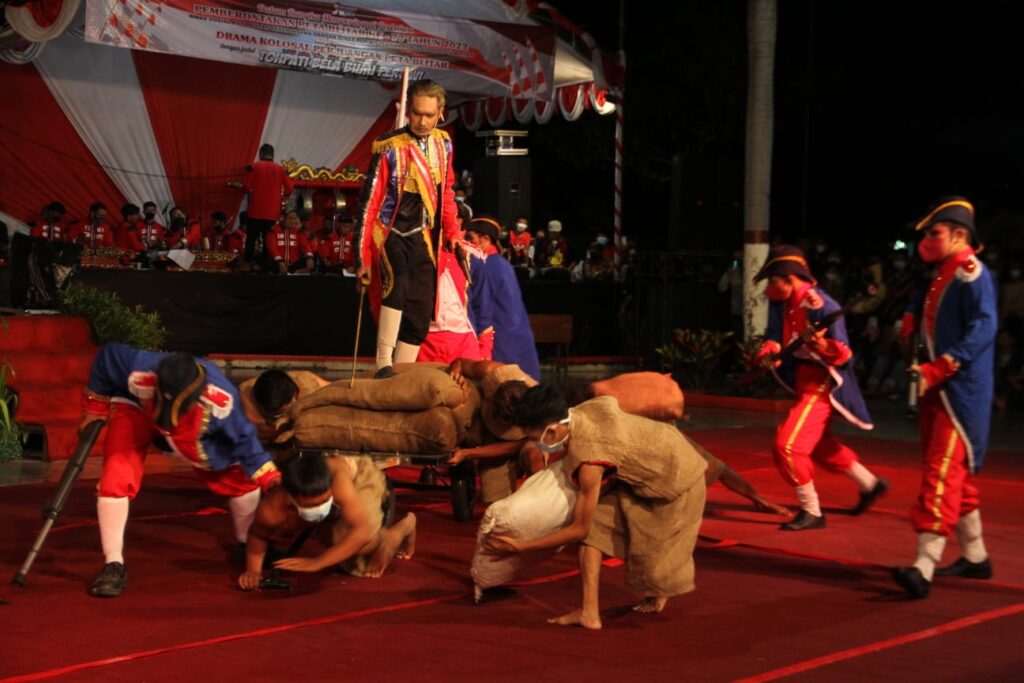 Drama kolosal Perjuangan PETA yang seharusnya digelar pada 14 Februari 2024 mundur jadi 14 Februari 2024. FOTO:Dok. Pemkot Blitar