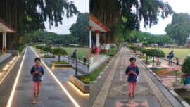 Alun alun blitar viral